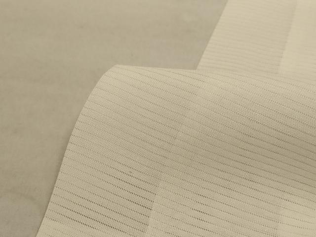 平和屋着物＊夏物 長襦袢 絽 鳥の子色 半衿刺繍 正絹 逸品 AABA6491jd