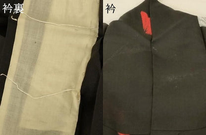 平和屋着物＊夏物 小紋 紗 舞花文 銀糸 正絹 逸品 AABA6500jd