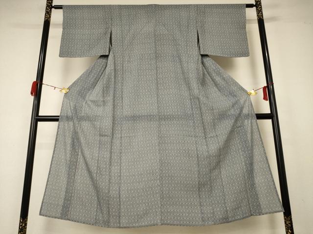 平和屋着物＊夏物 小紋 絽 流水文 正絹 逸品 AABA6510jd