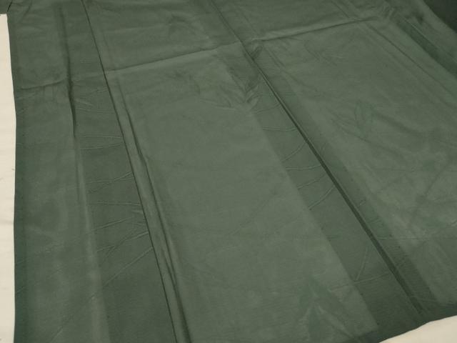 平和屋着物＊夏物 色無地 絽 枝葉紋紗 革色 正絹 逸品 未使用 AABA6512jd