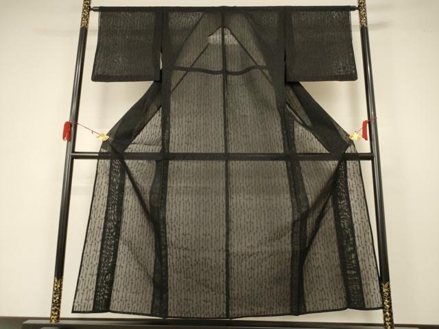 平和屋着物＊夏物 色無地 紗 蝋色 正絹 逸品 AABA6522jd