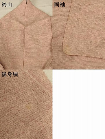 平和屋着物＊夏物 小紋 絽 霞文 正絹 逸品 AABA6525jd