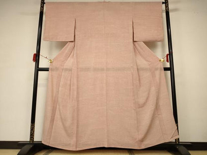 平和屋着物＊夏物 小紋 絽 霞文 正絹 逸品 AABA6525jd