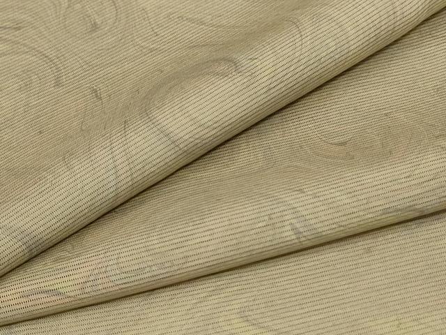 平和屋着物＊夏物 小紋 絽 墨流し文 正絹 逸品 AABA6535jd