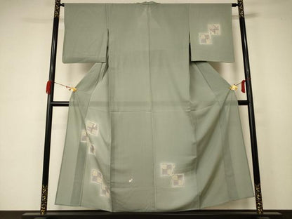 平和屋着物＊夏物 訪問着 絽 瓢箪 暈し染め 正絹 逸品 AABA6547jd