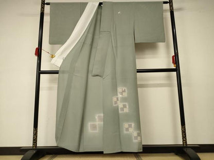 平和屋着物＊夏物 訪問着 絽 瓢箪 暈し染め 正絹 逸品 AABA6547jd