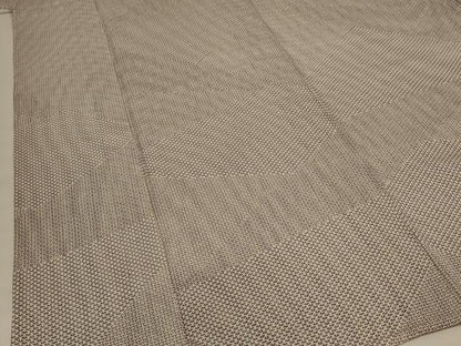 平和屋着物＊夏物 小紋 絽 切嵌文 正絹 逸品 AABA6567jd