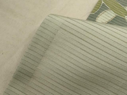 平和屋着物＊夏物 色留袖 絽 作家物 流水花鳥文 暈し染め 金銀彩 正絹 逸品 AABA6573jd