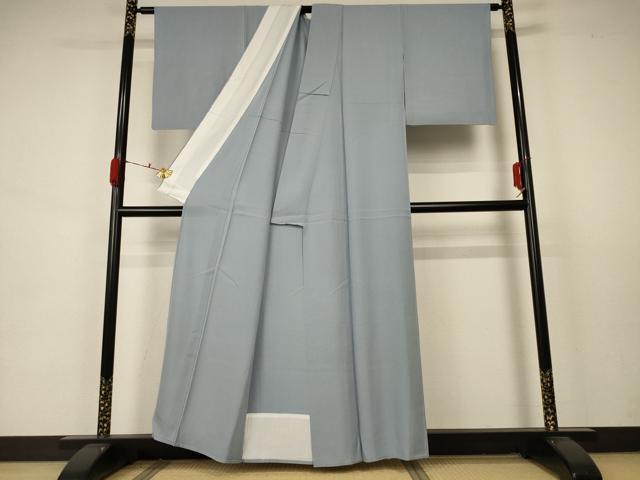 平和屋着物＊夏物 色無地 絽 秘色色 正絹 逸品 AABA6579jd