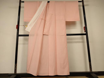 平和屋着物＊夏物 色無地 絽 赤香色 正絹 逸品 未使用 AABA6582jd