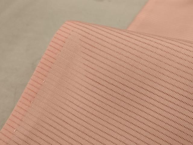 平和屋着物＊夏物 色無地 絽 赤香色 正絹 逸品 未使用 AABA6582jd