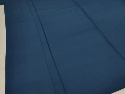 平和屋着物＊夏物 色無地 絽 紺鼠色 正絹 逸品 未使用 AABA6588jd