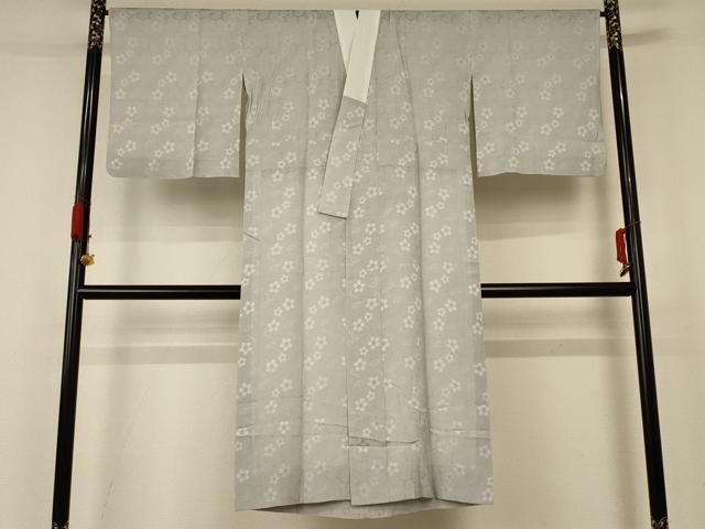 平和屋着物＊夏物 長襦袢 花唐草文 正絹 逸品 AABA6597jd