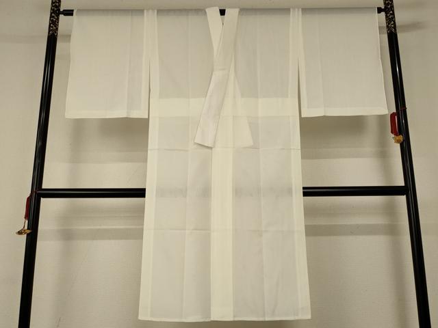 平和屋着物＊夏物 長襦袢 絽 鳥の子色 正絹 逸品 AABA6598jd