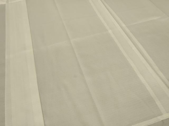 平和屋着物＊夏物 長襦袢 絽 鳥の子色 正絹 逸品 AABA6598jd