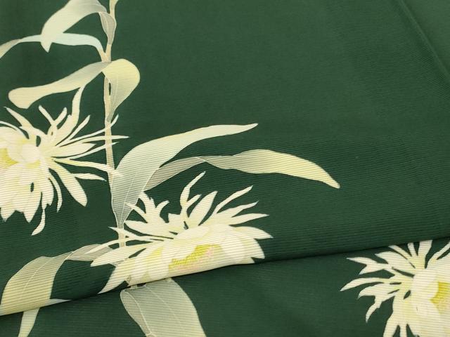 平和屋着物＊夏物 訪問着 絽 草花文 正絹 逸品 AABA6606jd