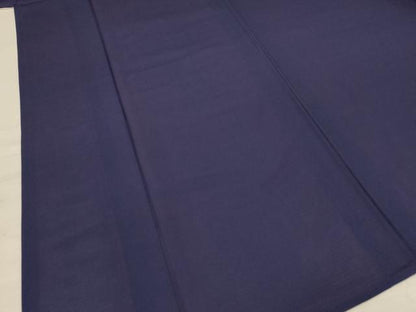 平和屋着物＊夏物 色無地 絽 濃鼠色 正絹 逸品 AABA6616jd