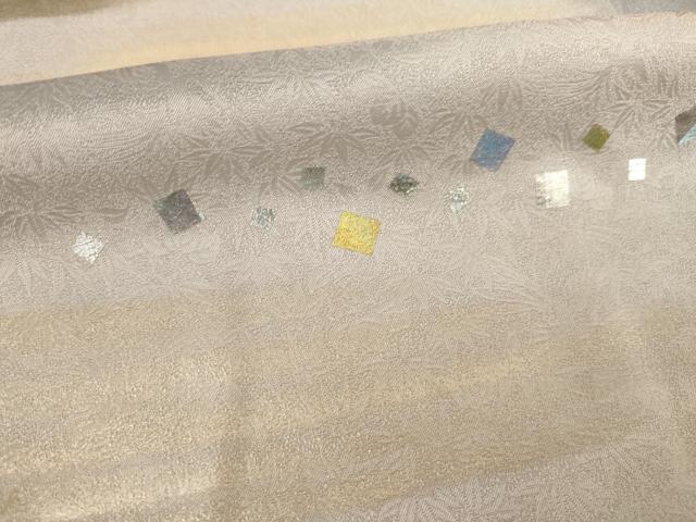 平和屋着物●訪問着　作家物　堀省平　遠山箔散らし文　暈し染め　金銀彩　正絹　逸品　AABA6698ck