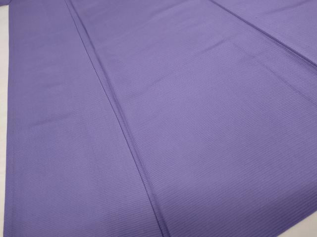 平和屋着物＊夏物 色無地 絽 竜胆色 正絹 逸品 AABA6820st