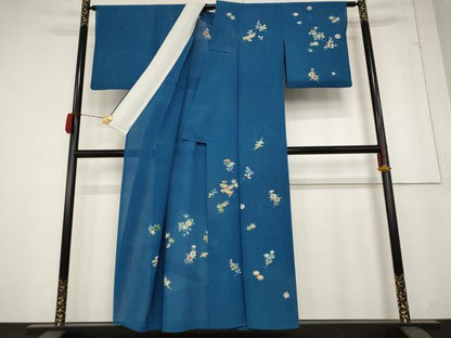 平和屋着物＊夏物 訪問着 絽 草花文 正絹 逸品 AABA6822st