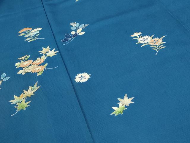 平和屋着物＊夏物 訪問着 絽 草花文 正絹 逸品 AABA6822st