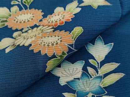 平和屋着物＊夏物 訪問着 絽 草花文 正絹 逸品 AABA6822st