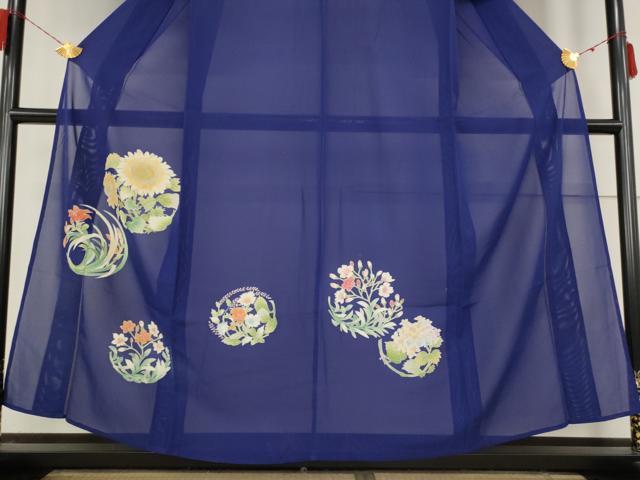 平和屋着物＊夏物 訪問着 絽 花丸文 正絹 逸品 AABA6823st