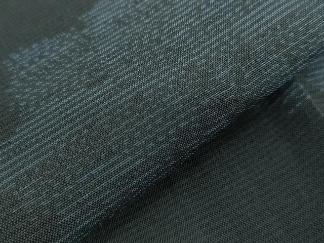 平和屋着物＊夏物 本場大島紬 夏大島 更紗花文 証紙付き 正絹 逸品 AABA6827st