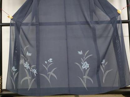 平和屋着物＊夏物 訪問着 絽 草花文 正絹 逸品 AABA6828st