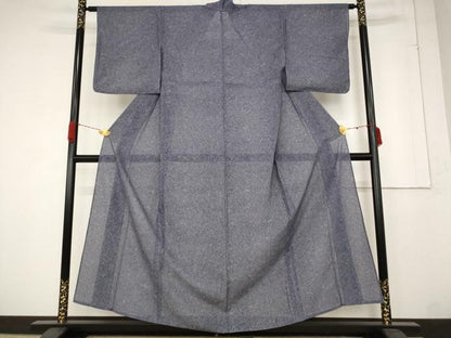 平和屋着物＊夏物 江戸小紋 絽 鮫小紋柄 正絹 逸品 AABA6831st