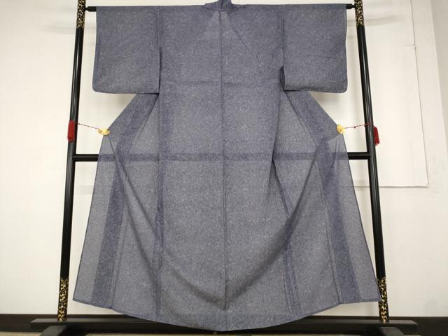 平和屋着物＊夏物 江戸小紋 絽 鮫小紋柄 正絹 逸品 AABA6831st
