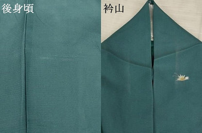 平和屋着物＊夏物 訪問着 絽 花蝶文 正絹 逸品 AABA6832st