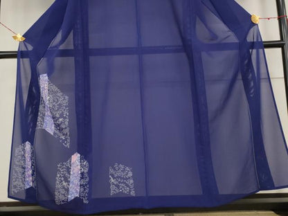 平和屋着物＊夏物 訪問着 絽 草花文 正絹 逸品 AABA6834st