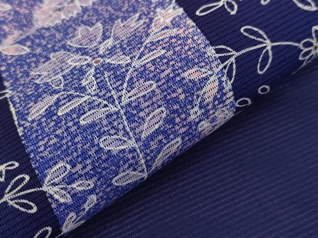 平和屋着物＊夏物 訪問着 絽 草花文 正絹 逸品 AABA6834st