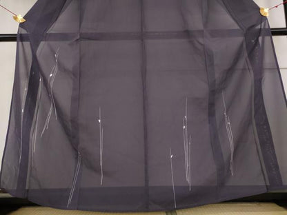 平和屋着物＊夏物 訪問着 絽 枝葉文 正絹 逸品 AABA6840st