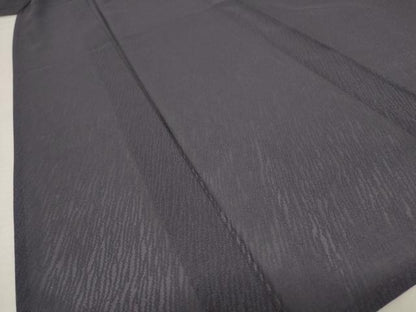 平和屋着物＊夏物 色無地 紗 濃鼠色 正絹 逸品 AABA6857st