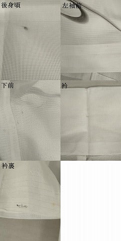 平和屋着物＊夏物　訪問着　絽　流水文　洗える着物　AABA6870st