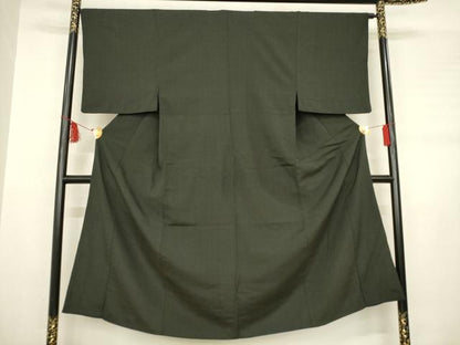 平和屋着物■男性　上質な紬　霞文　正絹　逸品　AABA7011ma