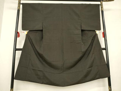 平和屋着物■男性　上質な紬　角通し　正絹　逸品　AABA7013ma
