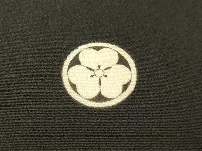 平和屋着物■豪華黒留袖　駒刺繍　花鳥文　金彩　正絹　逸品　AABA7149ma