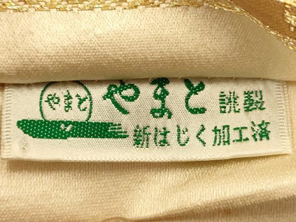 平和屋着物◎六通柄袋帯　天井花文　金銀糸　やまと誂製　正絹　逸品　AABA7204dt