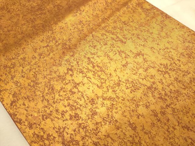 平和屋着物◎六通柄袋帯 霞文 ワンポイント螺鈿 正絹 逸品 AABA7232dt