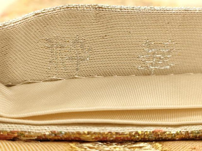 平和屋着物◎六通柄袋帯 正倉院文様 粋華 金糸 正絹 逸品 AABA7358dt