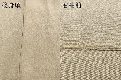 平和屋着物▽訪問着 単衣 中国三大刺繍 汕頭刺繍 スワトウ刺繍 色紙吉祥花文 薄桜色 正絹 逸品 AABA7402fy