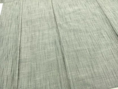平和屋着物▽上質な紬 単衣 霞文 正絹 逸品 未使用 AABA7409fy