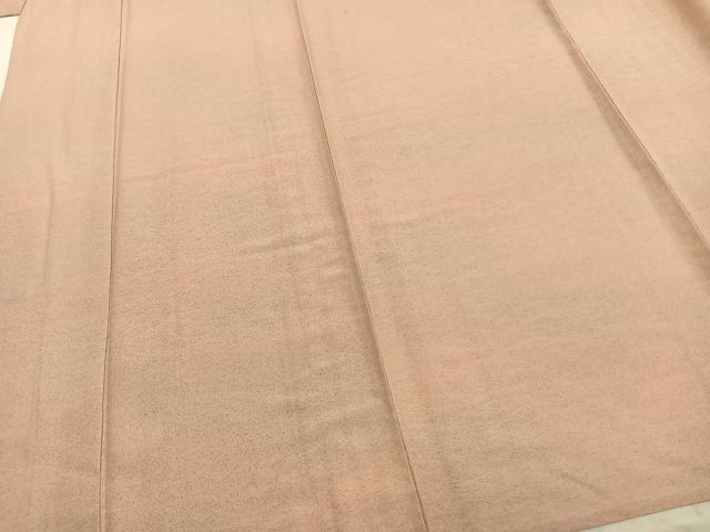 平和屋着物▽上質な小紋 単衣 霞文 正絹 逸品 未使用 AABA7427fy