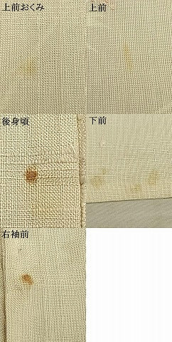 平和屋着物▽訪問着 単衣 紬地 刺繍 草花文 暈し染め 正絹 逸品 AABA7435fy