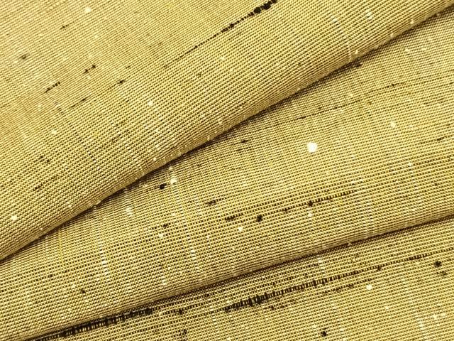 平和屋着物▽上質な紬 単衣 霞文 正絹 逸品 AABA7437fy