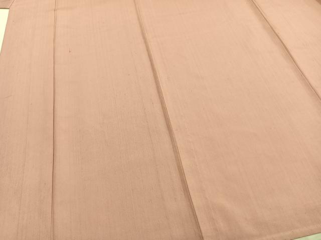 平和屋着物▽上質な紬 単衣 色無地 虹色 正絹 逸品 AABA7449fy
