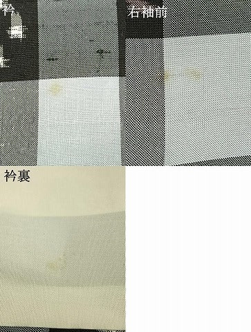 平和屋着物▽上質な紬 単衣 琉球絣 正絹 逸品 AABA7457fy